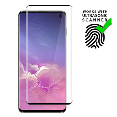 Uolo Shield 3D Tempered Glass (Case Friendly), Samsung Galaxy S10